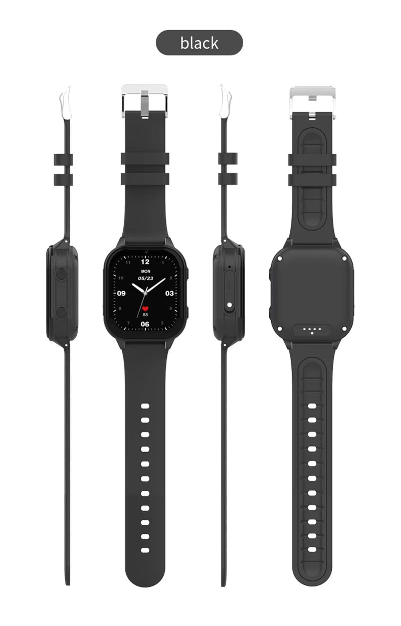 4G Smart Watch Kid SOS GPS WiFi Wristwatch Whatsapp KT19Pro MAX Android8.1 with Video Call Camera Monitor Children smartwatch