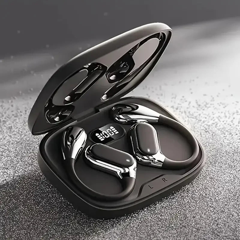 2026 New AI Translation Earphones: High-definition audio, LED battery display, suitable for sports and commuting.