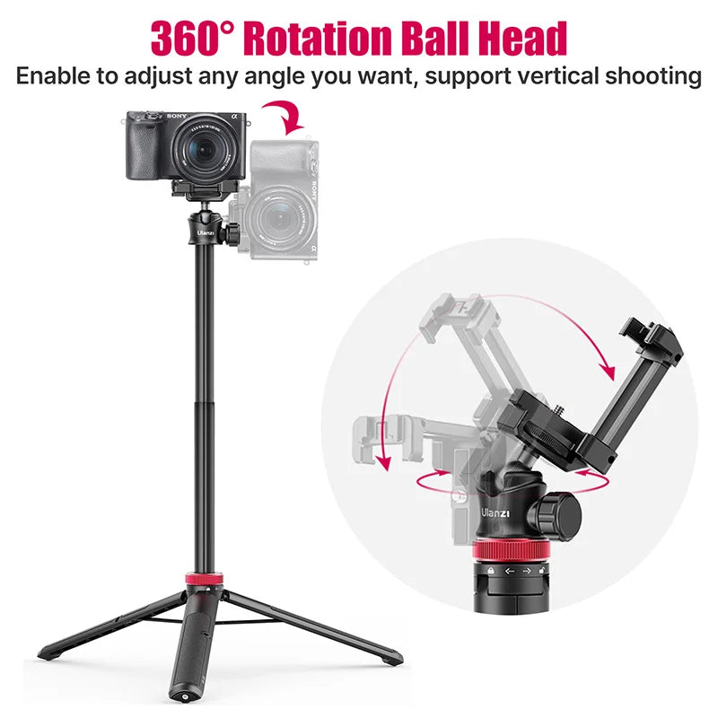 Ulanzi MT-44 2-in-1 Selfie Stick & Mini Tripod
