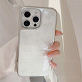 Gilt Apple 16promax mobile phone case iphone15 pearl bow 13 electroplating 17 for Huawei P70