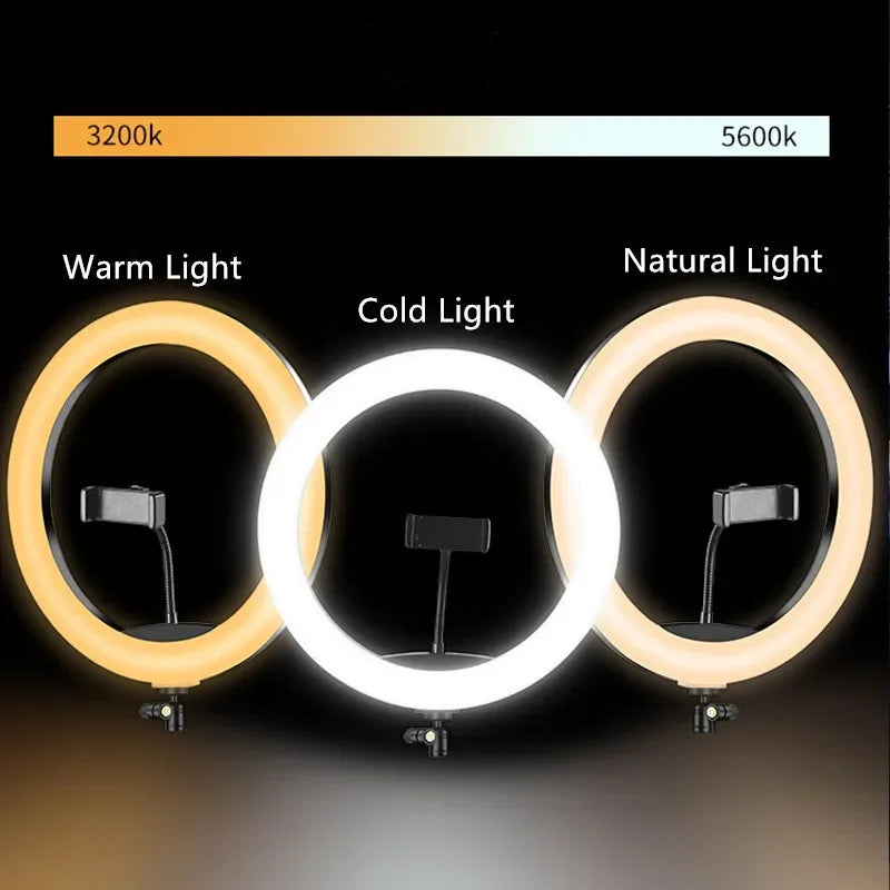 12" LED Selfie Ring Light with Stand