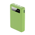 10000Mah Mini Compact Portable Mobile Phone Charger, 4-Usb Output, Built-In Type-C, Micro, for iPhone Cable Charging, Slim and Lightweight Usb-A Battery Pack External Mobile Phone Charger