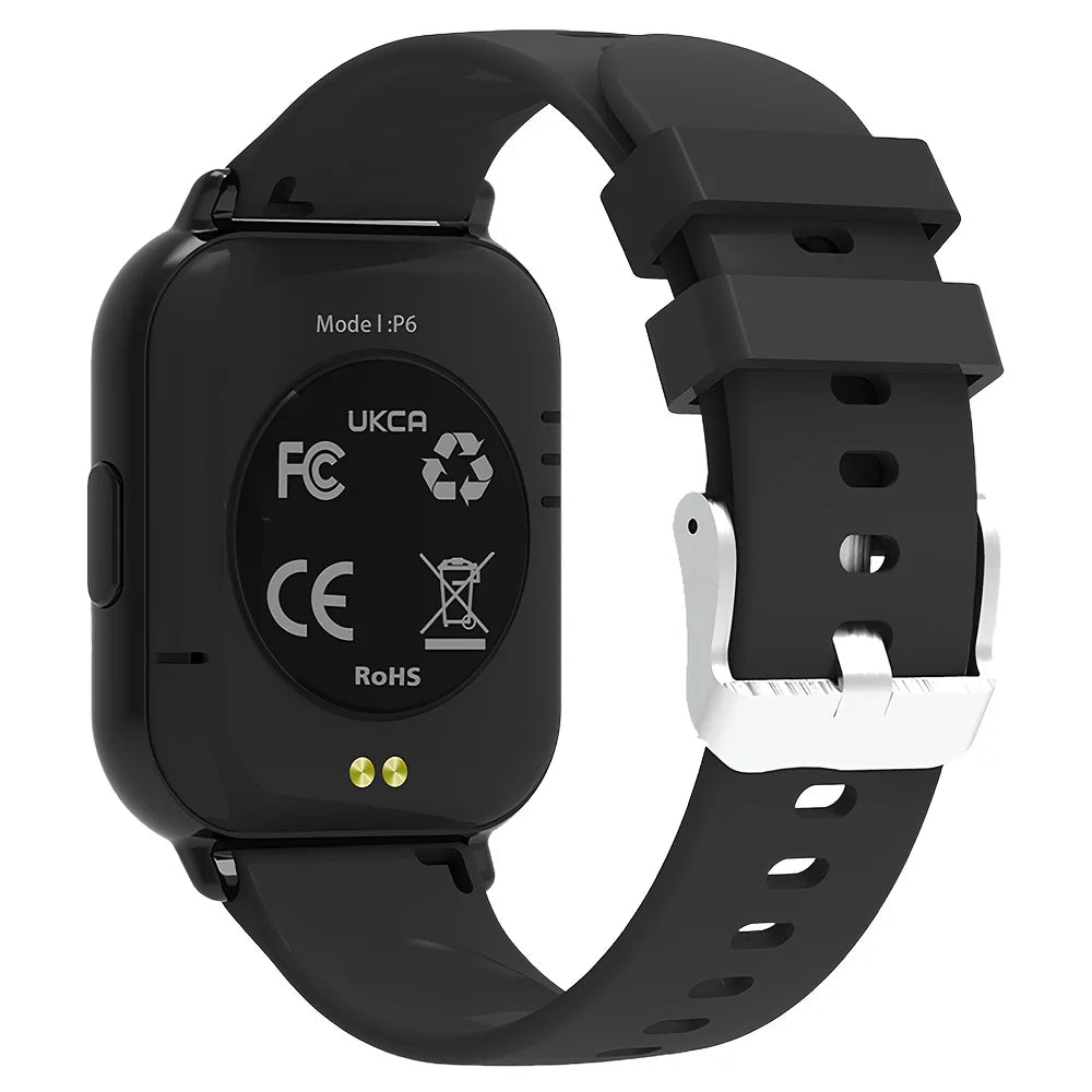 Smart Watch for Men & Women - Multi-Function Fitness Tracker with Call/Message/Weather/Alarm/Remote Camera Control, USB-Powered