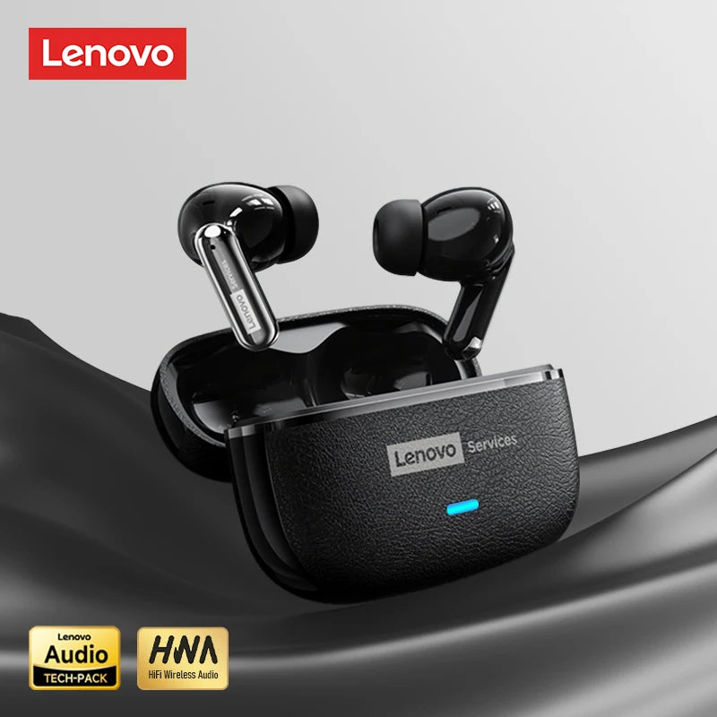Lenovo LE208 Bluetooth V6.0 Earphones ENC Noise Cancelling Wireless Headphone Low Latency Gaming Music Earbuds HD Call With Mic