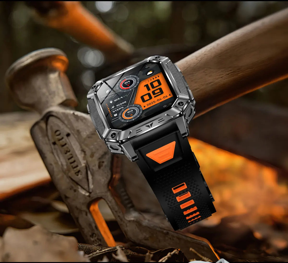 TANK Ultra 2026 1400mAh Military GPS Smart Watch Men 200Day Standby Rugged Tactical Watch 10ATM Diving SOS Satellite Alert Clock