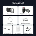 TELESIN Master Grip Set for iPhone 17 pro pro Max - Magnetic Phone Holder with 3200mAh Power Bank & Wireless Charging Hand Grip