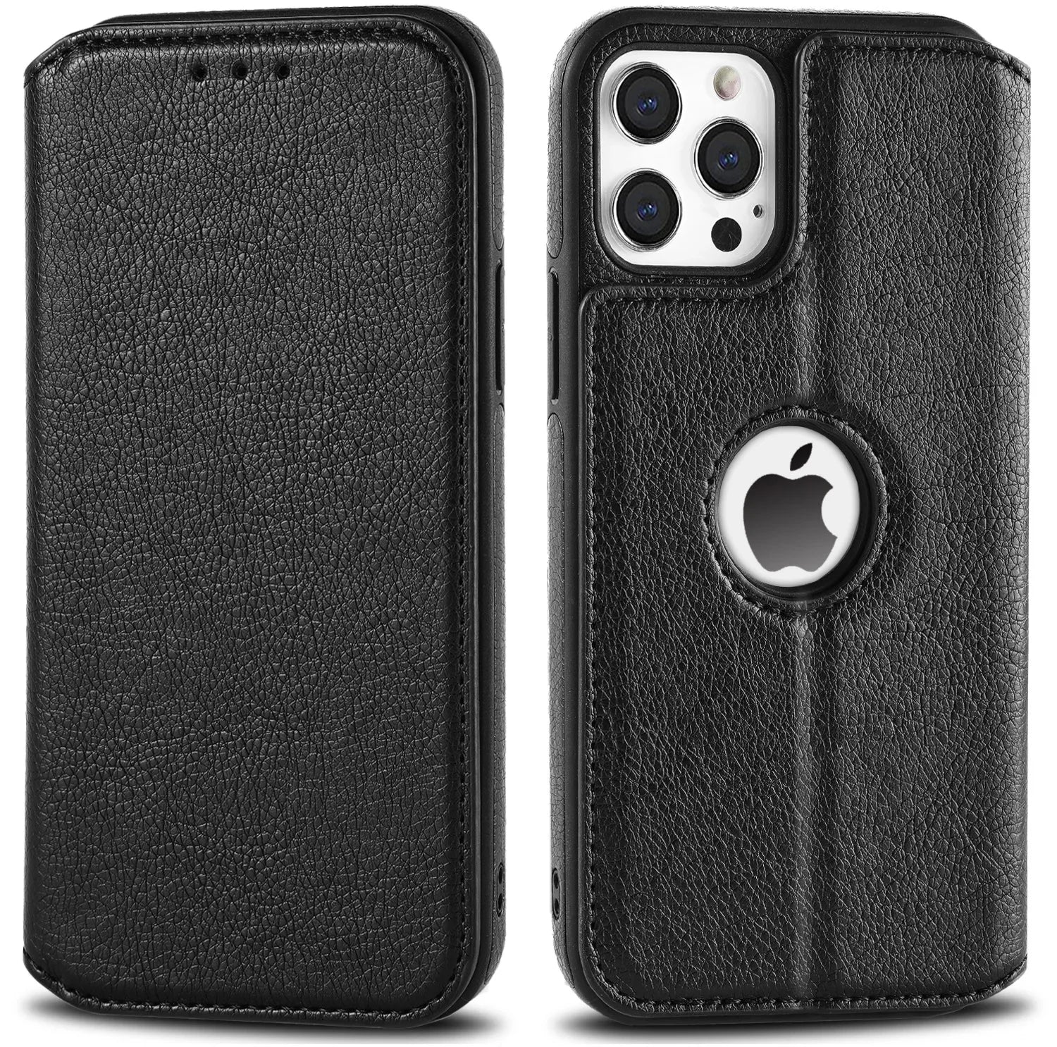WeFor PU Leather Wallet Case for iPhone 11–16