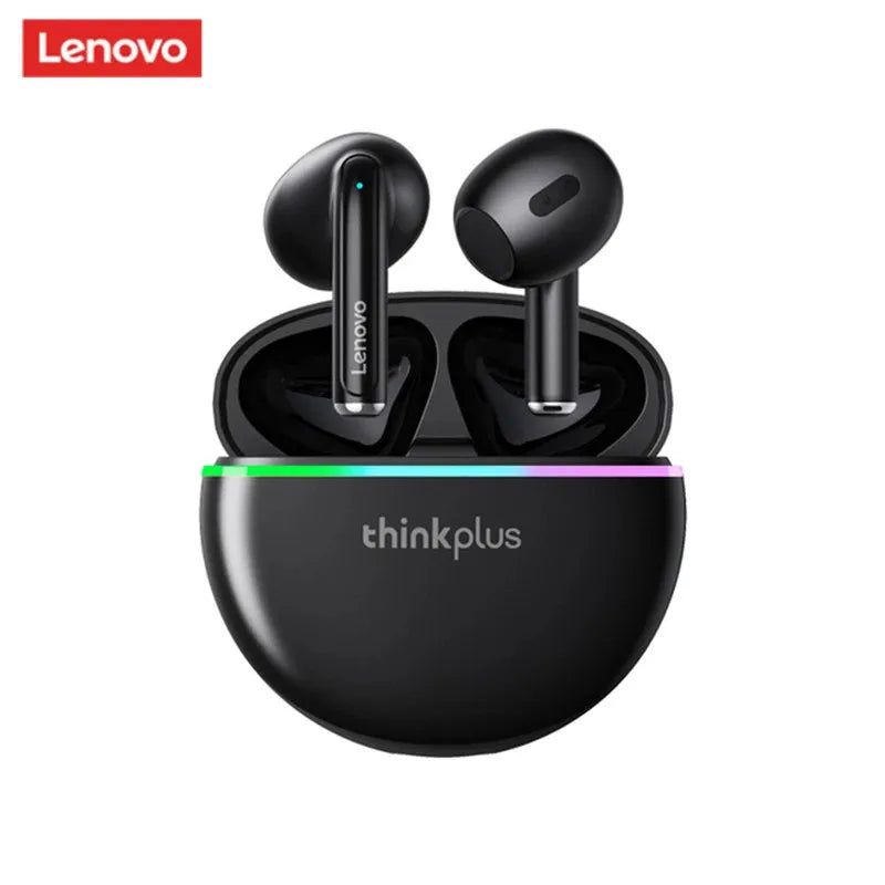 Lenovo XT97 Bluetooth Wireless Headphones With Flash Led Light  Bluetooth Earphone Wireless Earbuds Headsets With Microphones