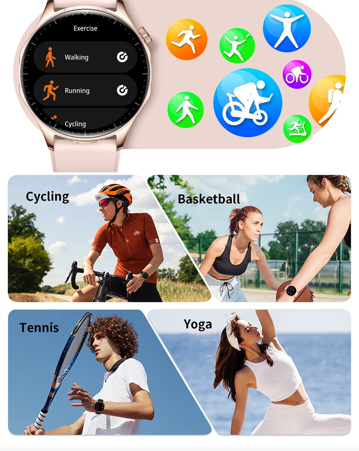 2026 new 2-In-1 TWS Headset Smart Watch 1.43" Women Men Sport Fitness motion Tracker Watches Earphone Music Smartwatch