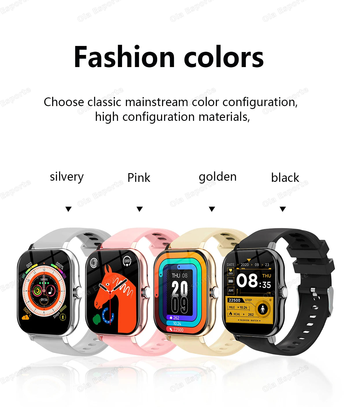 20226 New 1.83-inch Smartwatch Call Notifications Sleep Monitoring Activity Tracking Smart Watch Compatible with Android and iOS