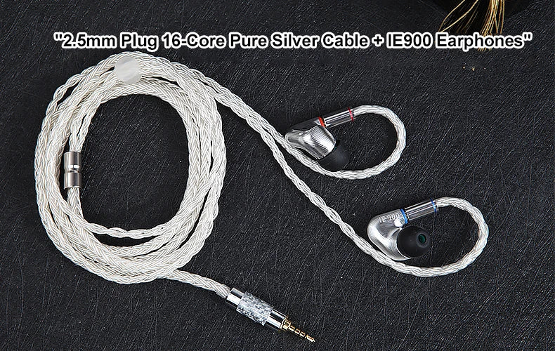 IE900 original unit high-end customized in ear high fidelity wired earphones with mmcx interface, universal for mobile phones