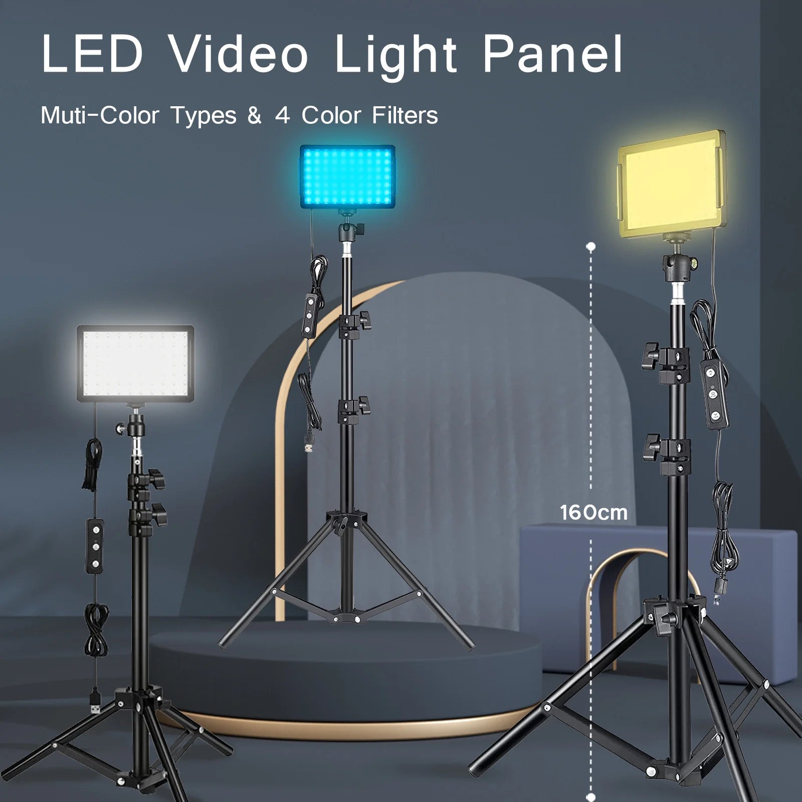 BTFOOR On-Camera Video Light