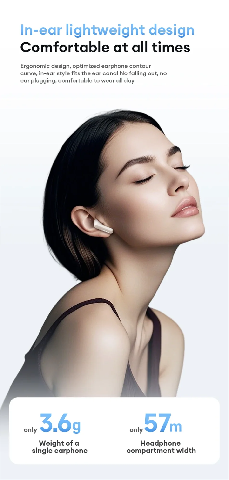New Lenovo LE209 Wireless Bluetooth Earphone ANC Noise Reduction HiFi Music Bluetooth Headphone 30H Battery Life Gaming Headset