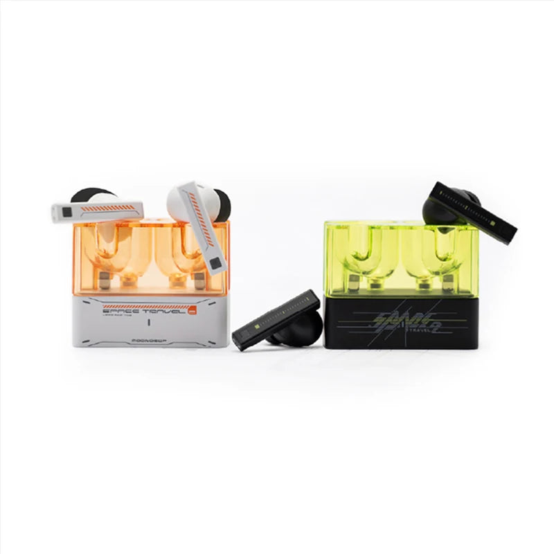 Moondrop Space Travel 2 HiFi Noise-Canceling TWS  Bluetooth 6.0 Compatibility Earphones with Great Call Quality