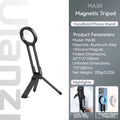 ULANZI MA30 Aluminum Magnetic Phone Tripod Stand Compatible with iPhone 16 Samsung Xiaomi Huawei Vivo OPPO - Mini Bracket for Magsafe Smartphones