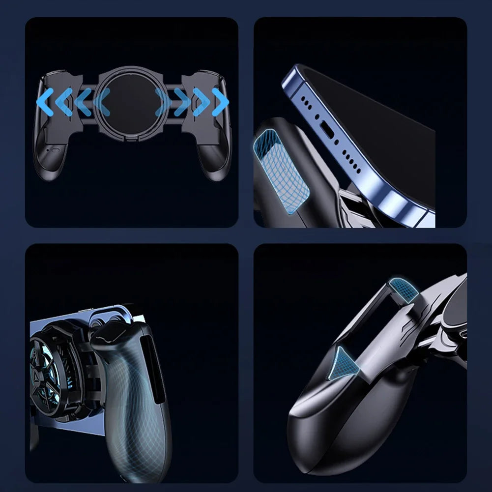JK01S Mobile Gaming Controller with Cooling Fan