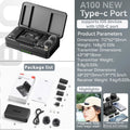 Ulanzi A100 Wireless Lavalier Microphone