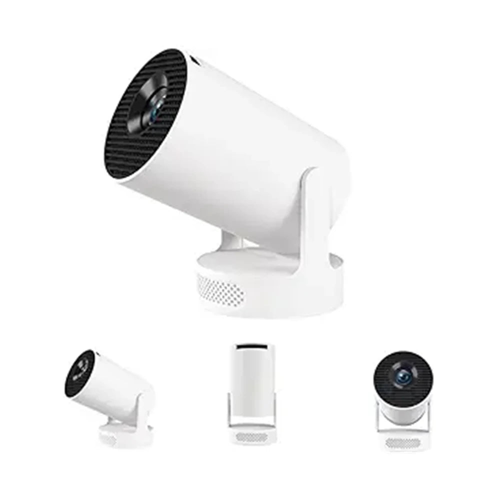 HY300 Ultra Short Throw Android 11 Projector 300 ANSI Wifi6 Bluetooth 5.4 1280*720P High Definition Home Cinema Outdoor Travel Projector