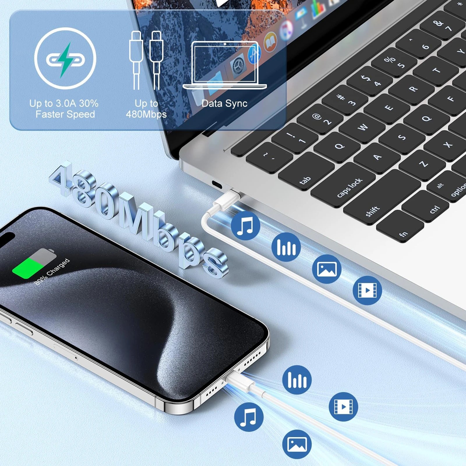 QWQ 40W USB-C Fast Charger