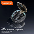 Toocki TWS Wireless Headphones Bluetooth 5.3 LED Dislpaly 35ms Gaming Low Latency Earphones Waterproof Headset Transparency Mode