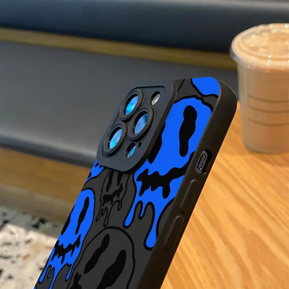 Shockproof Ghost Pattern TPU iPhone Case