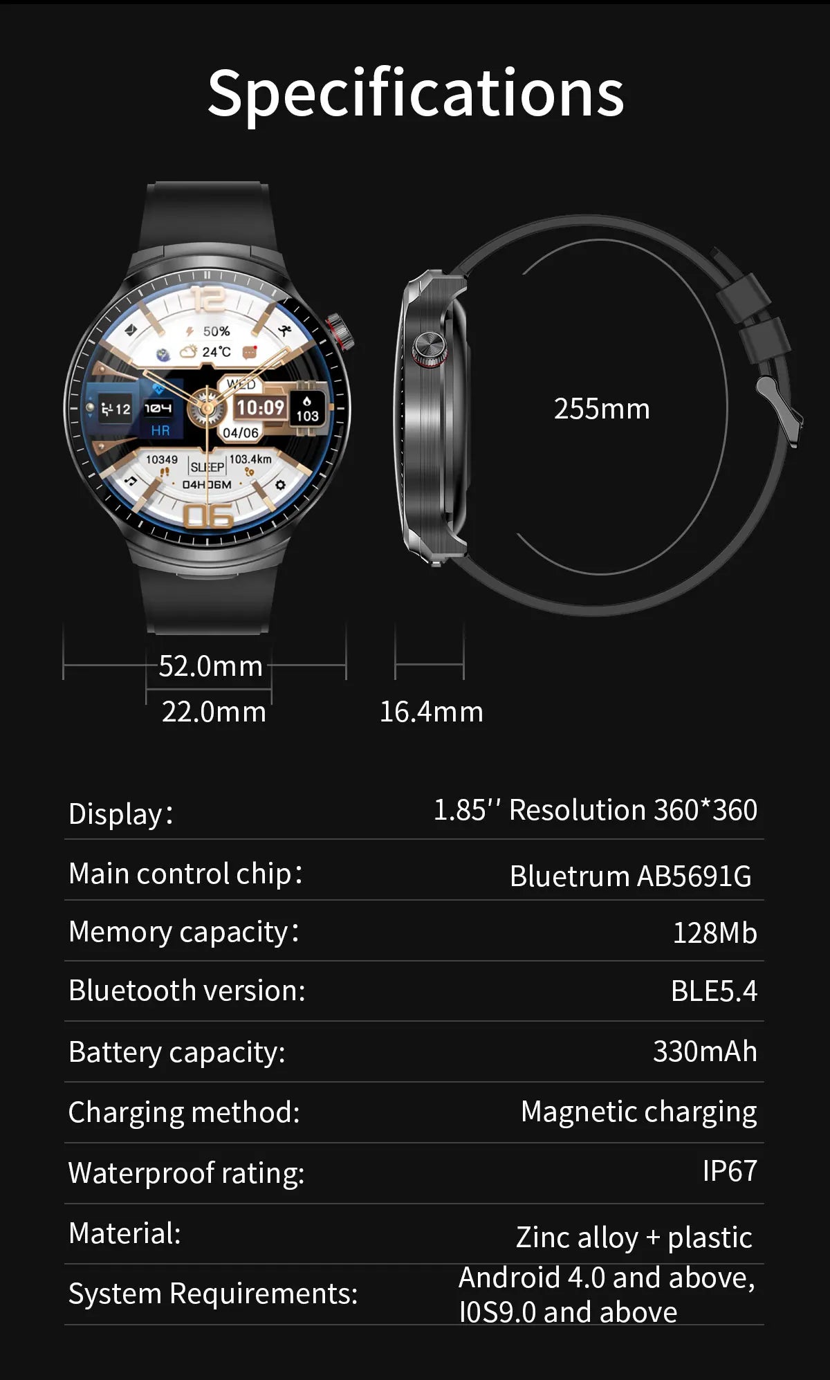 2026 T-REX3 New 2 in 1 Smartwatch With Earbuds Smartwatch TWS Bluetooth Earphone Heart Rate Blood Oxygen Monitor Sports Watch