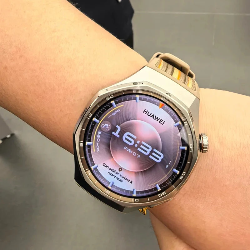 Global Version HUAWEI Watch GT 6 Pro 46mm Smartwatch 1.47" AMOLED Screen Up to 21-Day Battery Life Compatible with iOS & Android