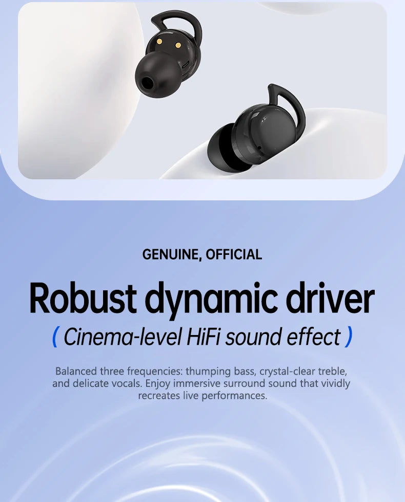 [Official Acer Product] Ohr557 Wireless Bluetooth Headphones In-Ear Design Sleep Headphones Comfortable for Wearing Sports Running Fitness Compatible with Mobile Phones Tablets Laptop Devices