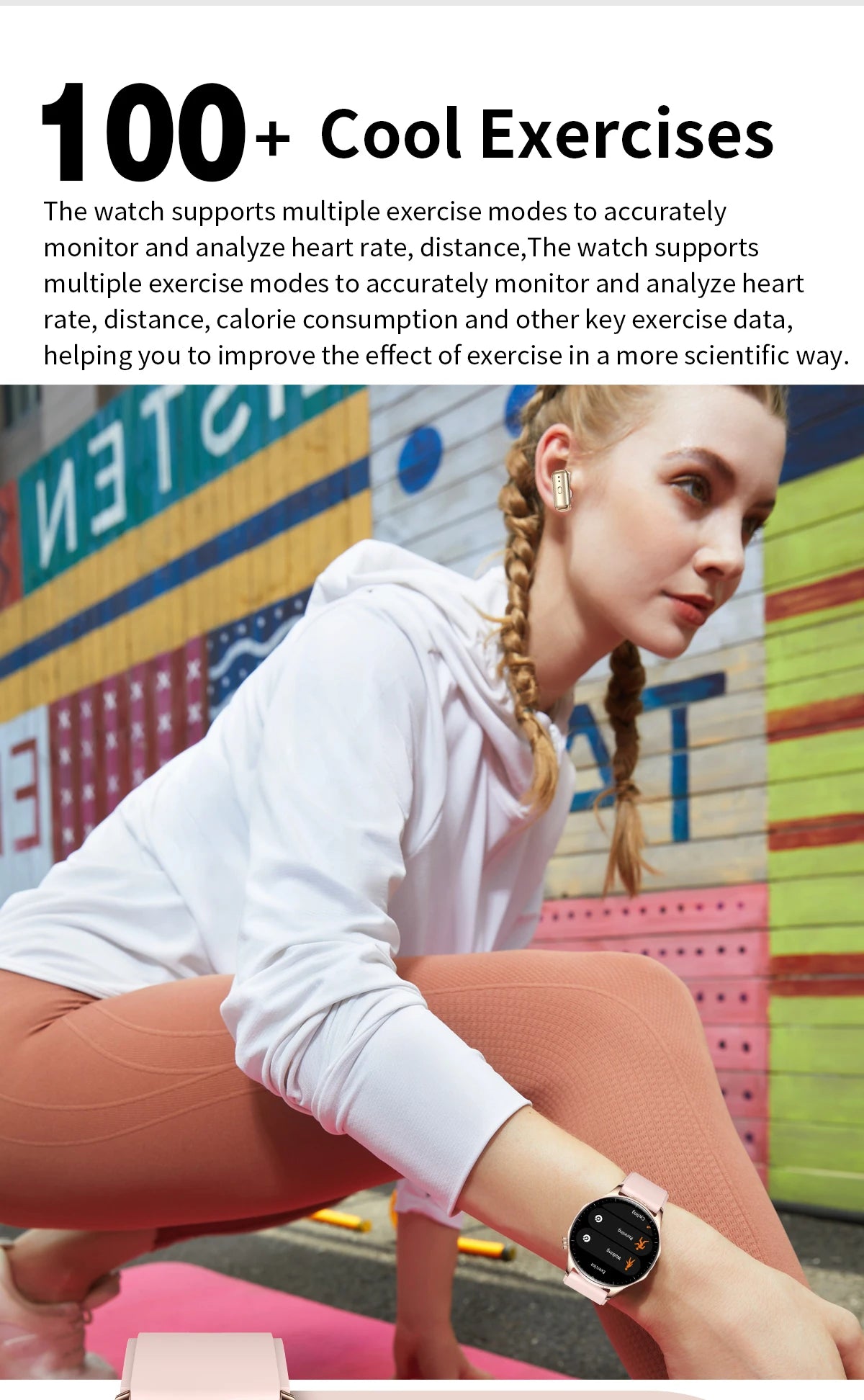 2026 new 2-In-1 TWS Headset Smart Watch 1.43" Women Men Sport Fitness motion Tracker Watches Earphone Music Smartwatch