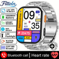 New 1000mAh Battery Smart Watch Women Heart Rate Sleep Monitoring Bluetooth Call IP68 Waterproof Smartwatch Men For Android IOS