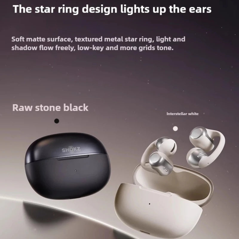 Shokz OpenDots ONE E310 Wireless Earphones Ear Clip AI Noise Reduction Long Battery Life Lightweight Earbuds Custom Headphones
