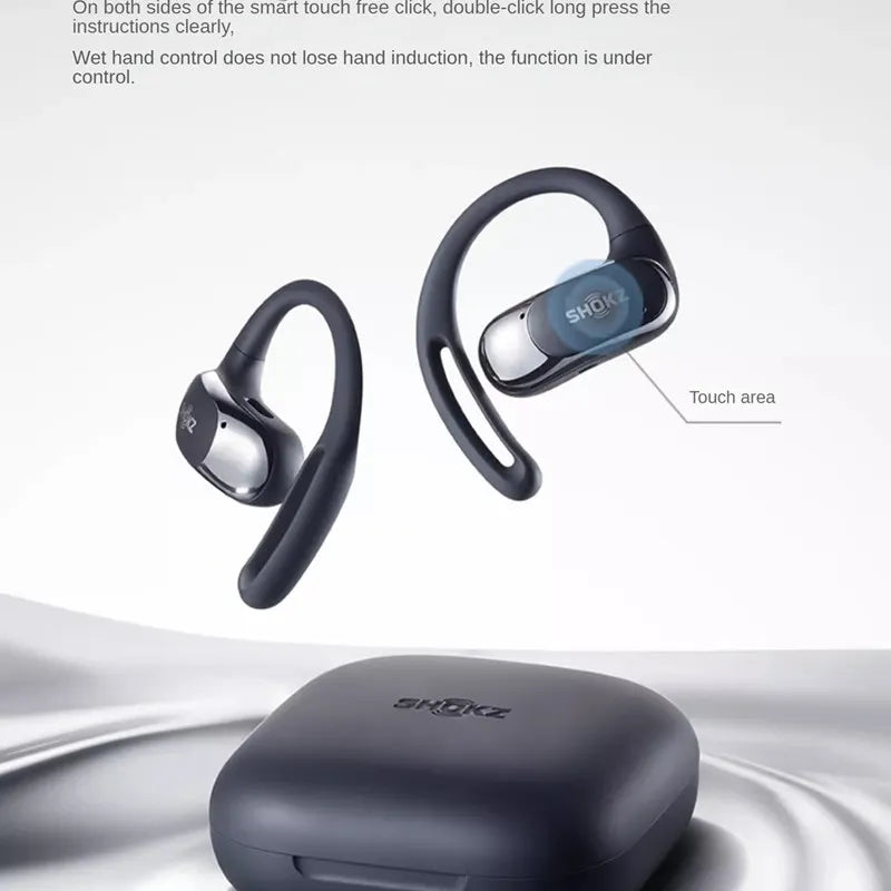 Original SHOKZ T511 OpenFit Air Open Earless Wireless Bluetooth Headphones Sports Headphones HD Call Noise Reduction Support APP