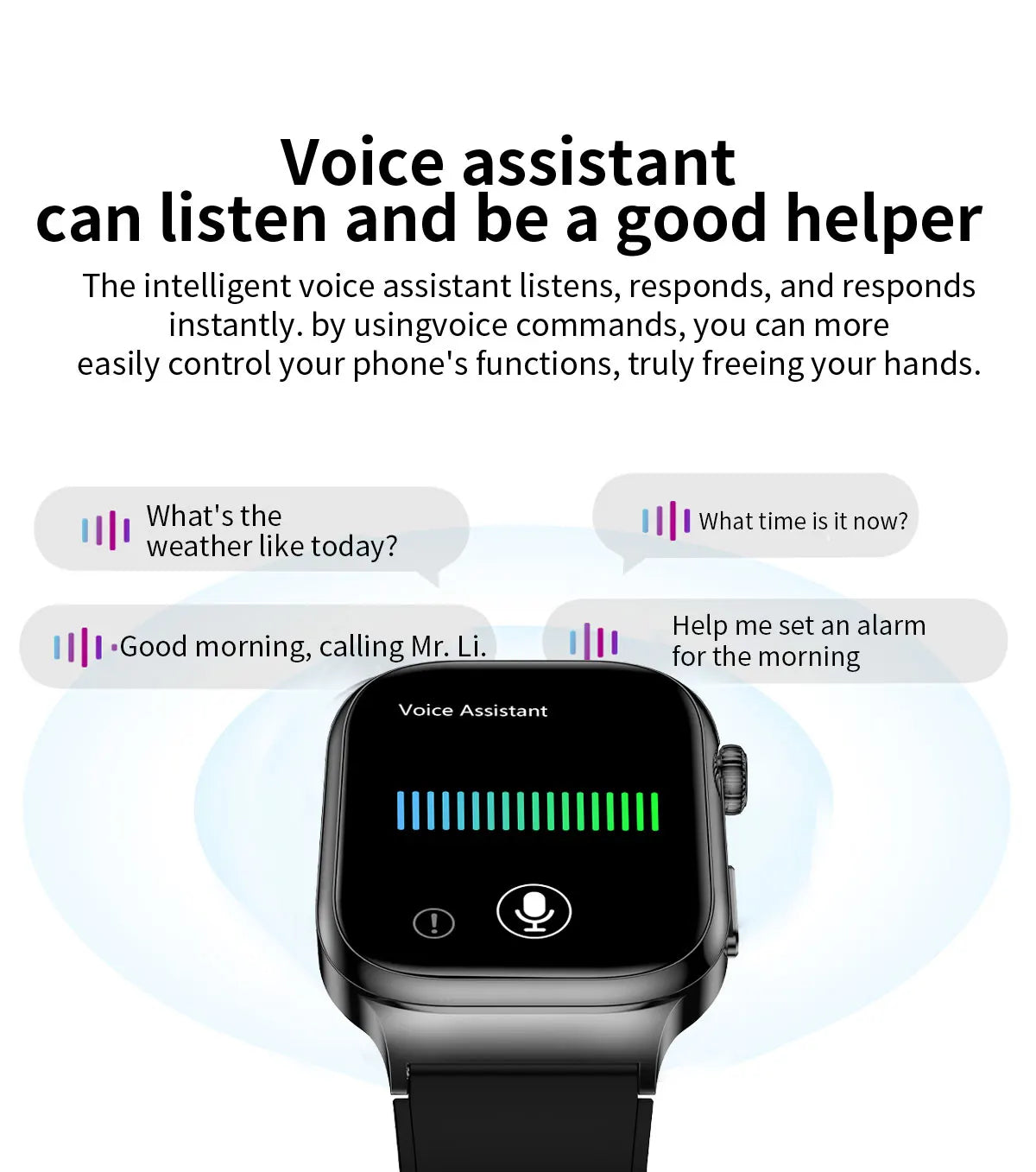 2026New Smart Watch Men Women AI Human Health diagnosis ECG+HRV Blood Pressure Uric acid Blood lipid Bluetooth Call Smartwatch