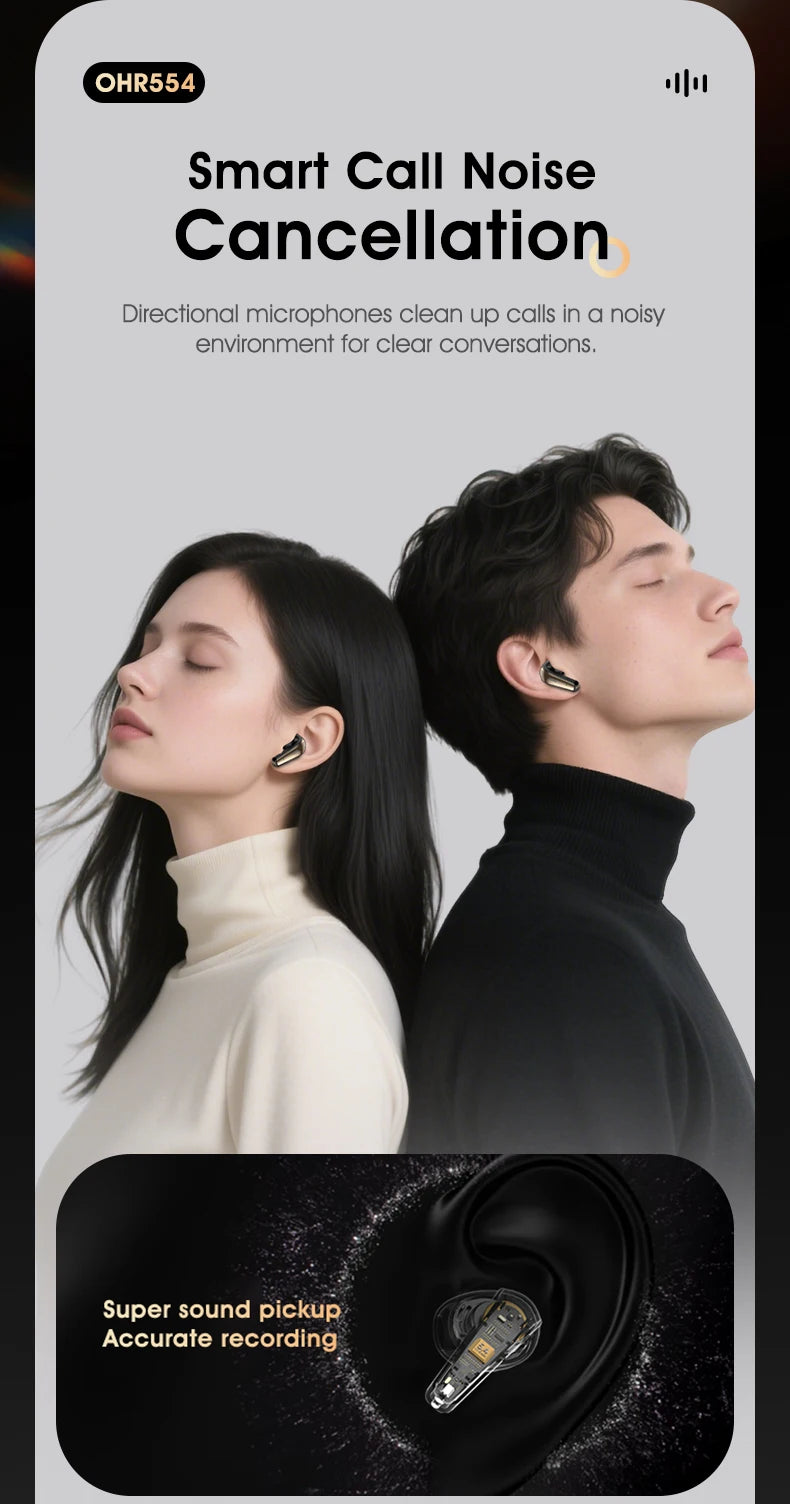 [Official Acer Product] Ohr554 New Wireless Bluetooth Headphones In-Ear Design Comfortable for Wearing Sports Running Calls Noise Reduction Stereo Sound Quality