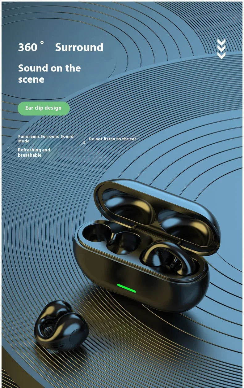Lenovo T75 Original Bluetooth 5.3 Wireless Headphones Bone Conduction Sports Earphones HiFi Sound Quality For Phone Android