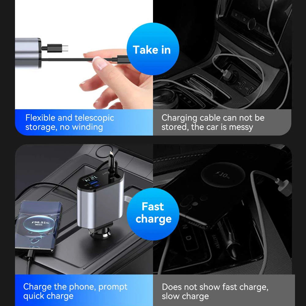 Firsting 120W Car Quick Charger