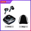 Choice Lenovo GT100 TWS Bluetooth 6.0 Gaming Earbuds Ultra Low Latency Long Endurance Wireless Headphone HD Voice Calls Earphone