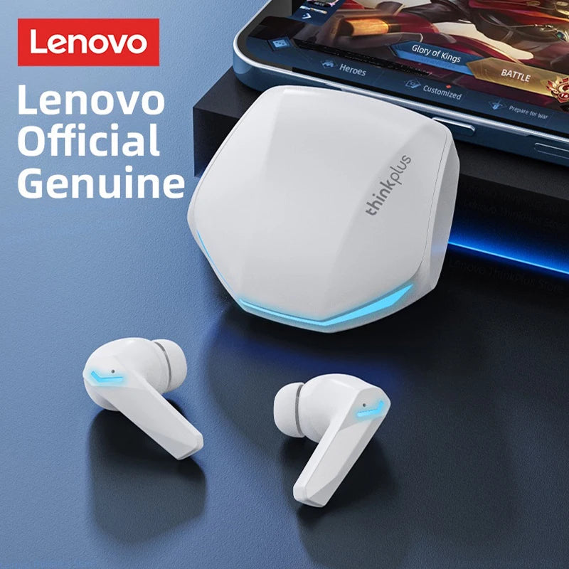 Choice Lenovo GM2 Pro TWS Wireless Bluetooth V5.3 Earphone HD Call Low Latency Headphones Dual Mode Music Gaming Earbuds GM2PRO