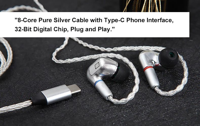 IE900 original unit high-end customized in ear high fidelity wired earphones with mmcx interface, universal for mobile phones