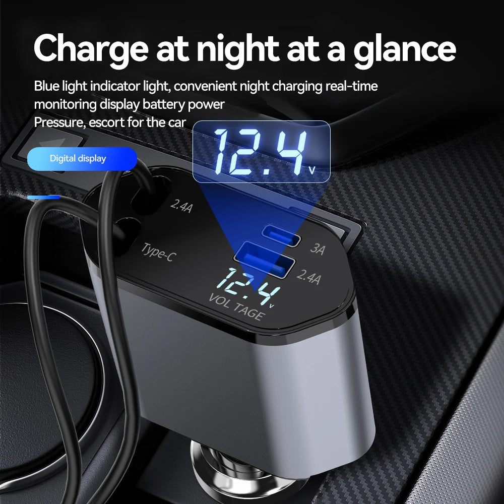 Firsting 120W Car Quick Charger