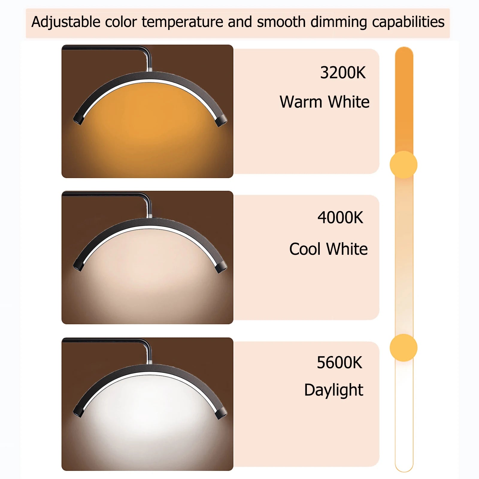 Fosoto FT-Y8II Half Moon 28 Inch Ring Light