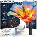 HY300 Ultra Short Throw Android 11 Projector 300 ANSI Wifi6 Bluetooth 5.4 1280*720P High Definition Home Cinema Outdoor Travel Projector