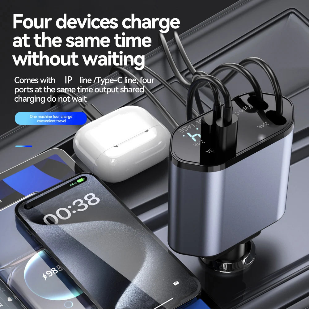 Firsting 120W Car Quick Charger