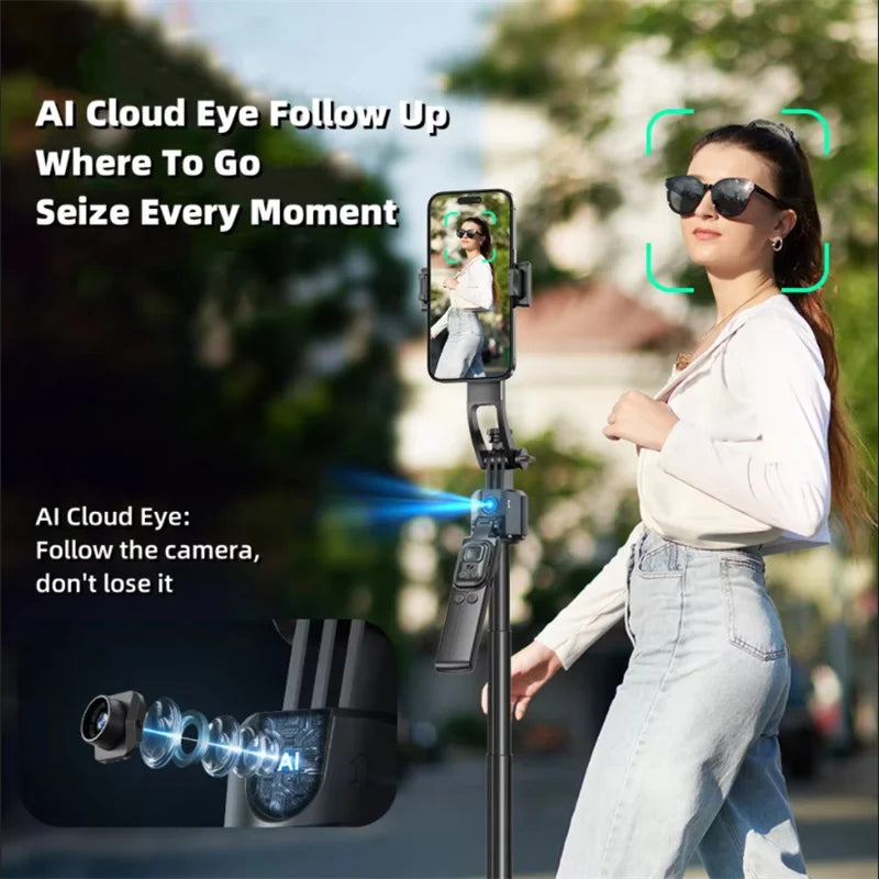 FGCLSY C17 AI Face-Tracking Selfie Stick Tripod