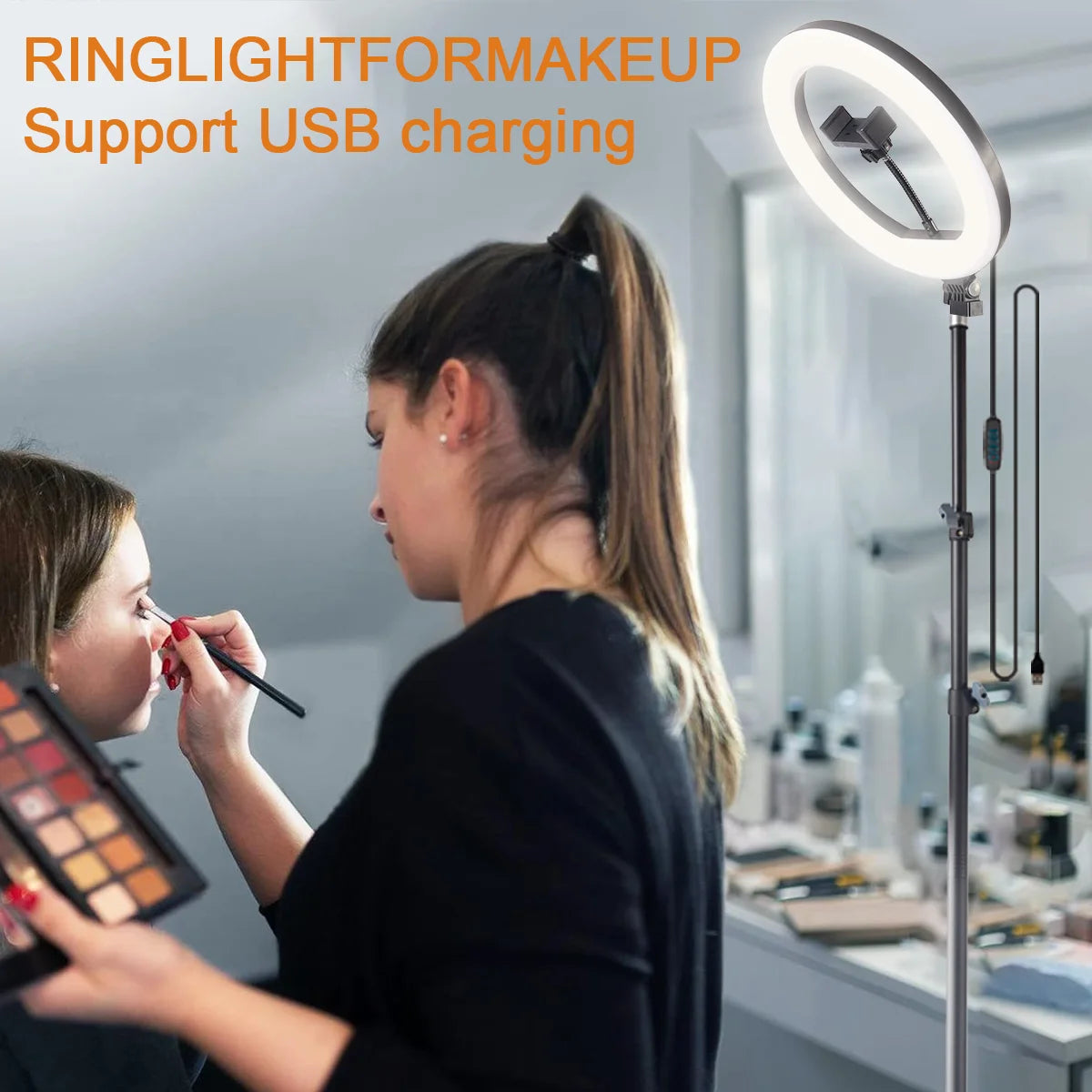 UEGOGO 10" Ring Light with 180cm Tripod