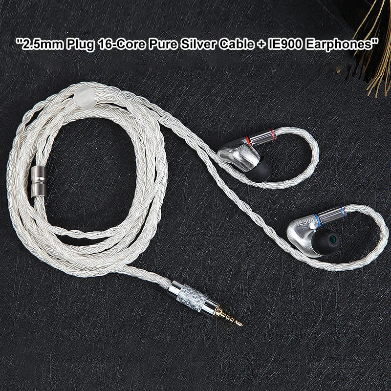 IE900 original unit high-end customized in ear high fidelity wired earphones with mmcx interface, universal for mobile phones