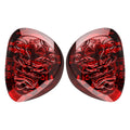 TANGZU WANER SG 2 Red Lion Edition 10mm PET Single Dynamic In-Ear Earphones with Silicone Storage Bag and Sancai wide bore