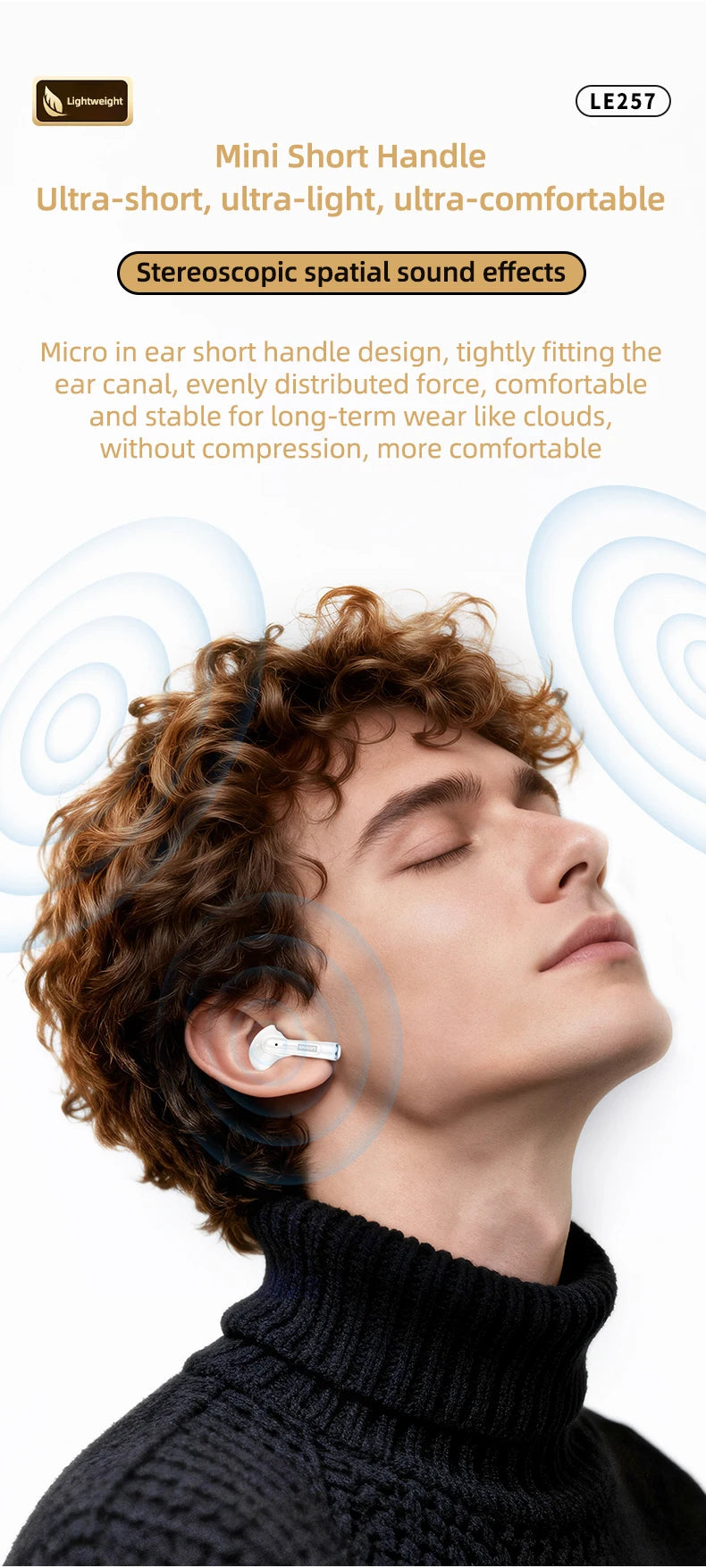 Lenovo Headphones TWS Wireless Bluetooth 6.0 HiFi Sound ENC Call Noise Reduction Earphones Gaming Sports Headset With Mic New