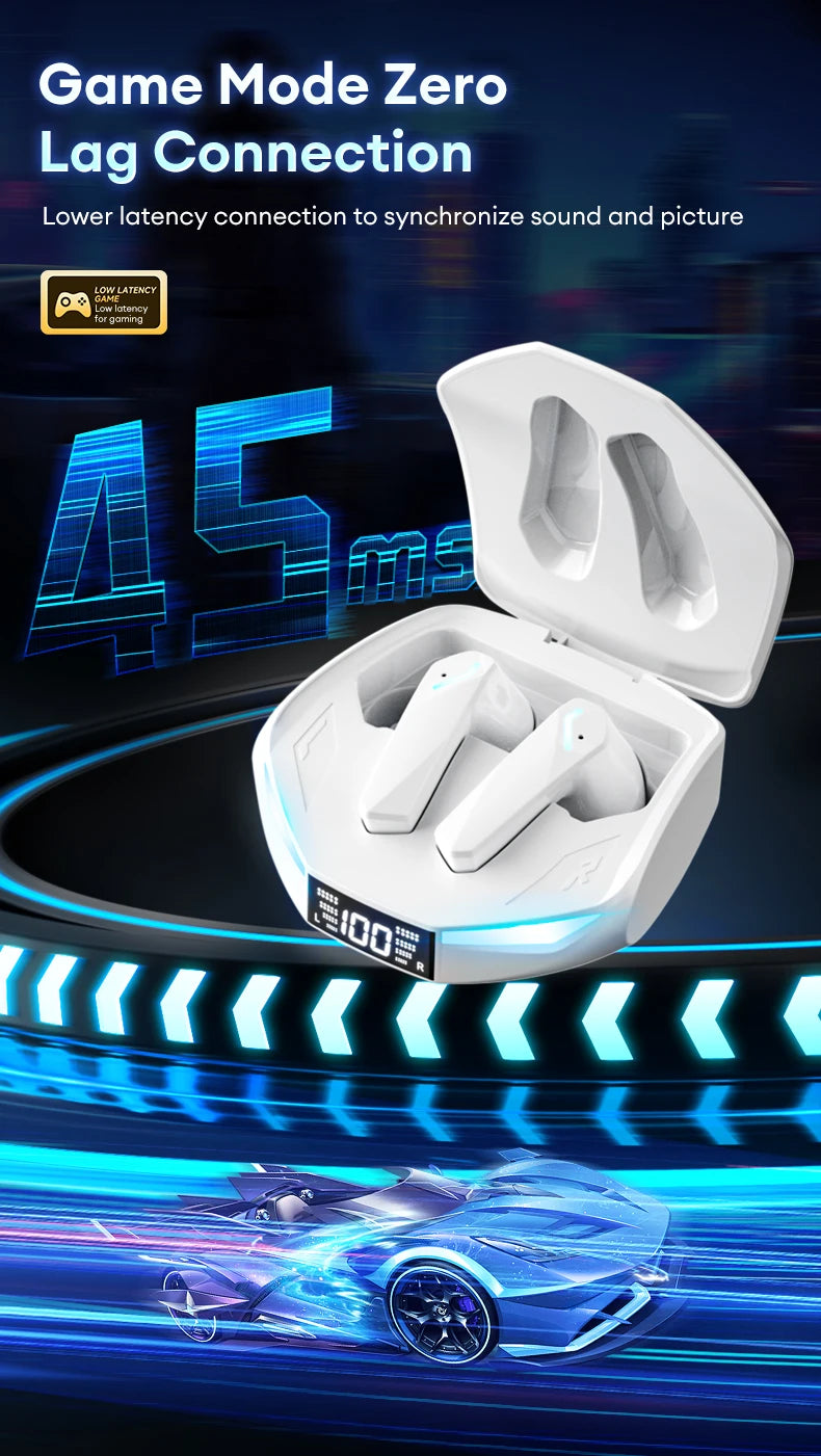 Lenovo XT53 Wireless Bluetooth Earphones TWS Headset Long Endurance HIFI Surround HD Calls Sports Waterproof Gaming Headphones