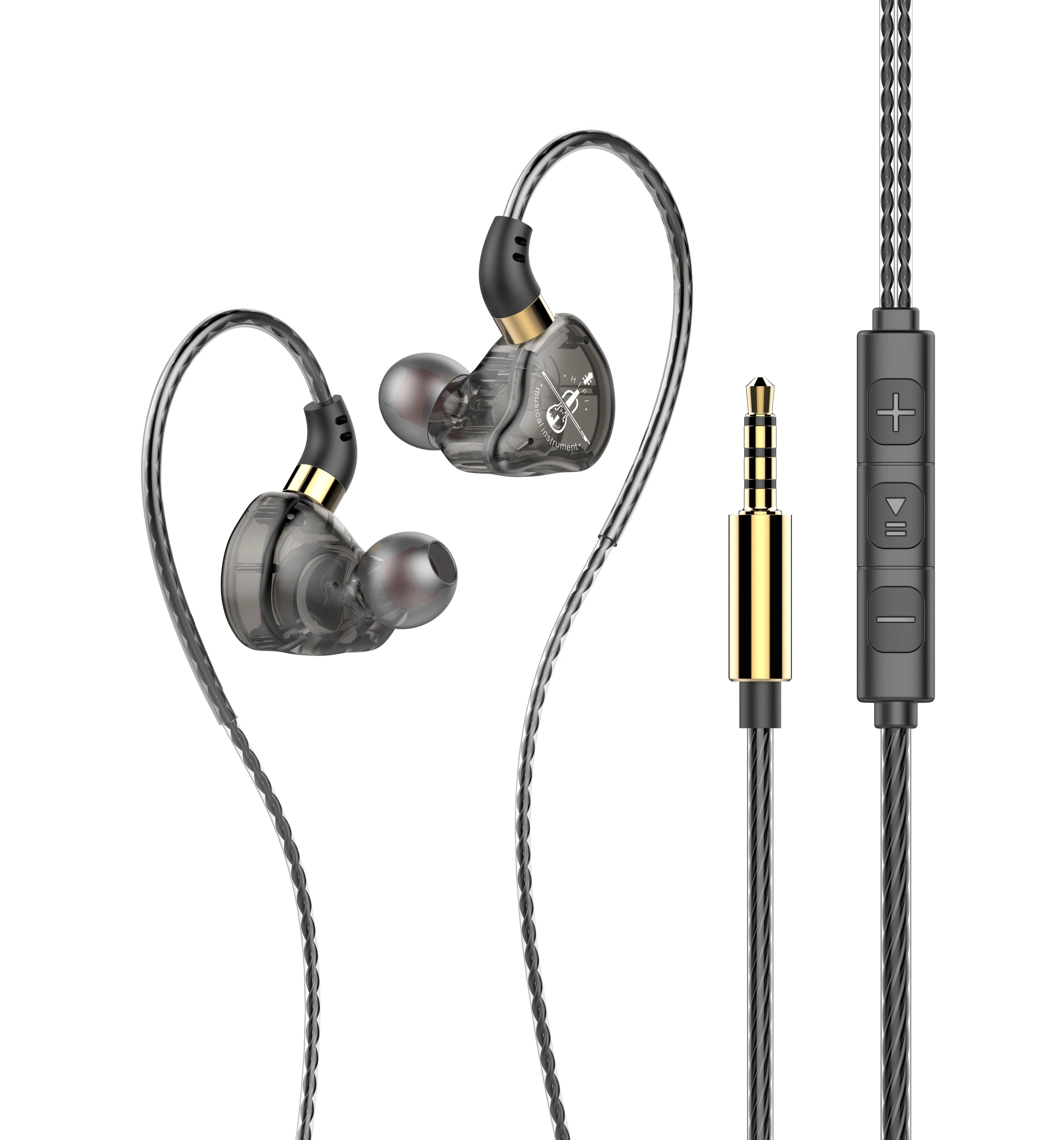 Original Type-C Wired Headphones Handsfree with Mic Earbuds Bass Stereo Hifi Earphones Headset Gaming for Samung for Xiaomi